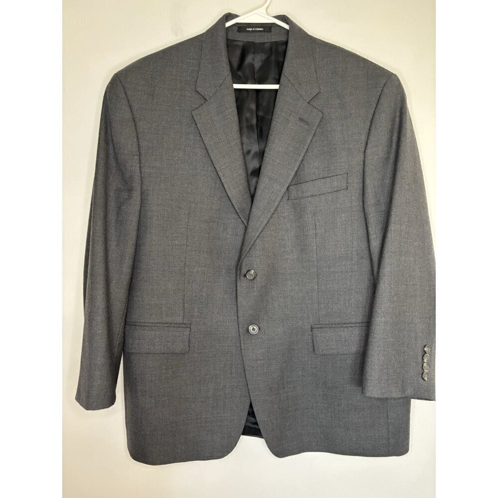 LAUREN RALPH LAUREN Sport Coat Wool Blend Mens 44S Gray Macy's